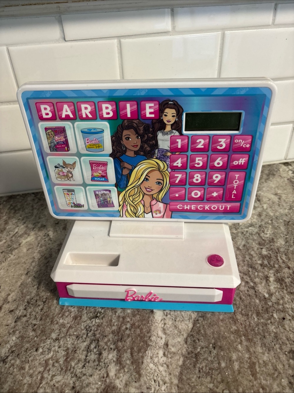 BARBIE Shop With Me Talking Cash Register- Works!